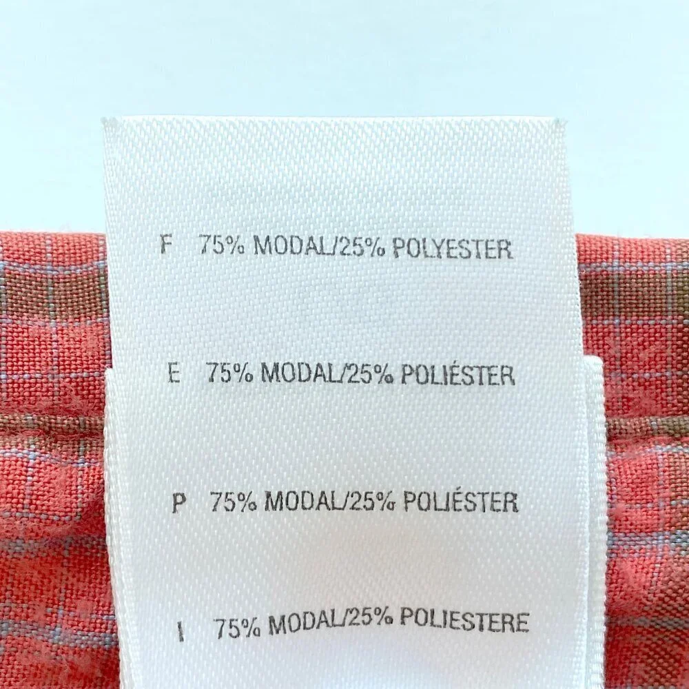 The North Face Hiking Shirt Red Plaid Size L